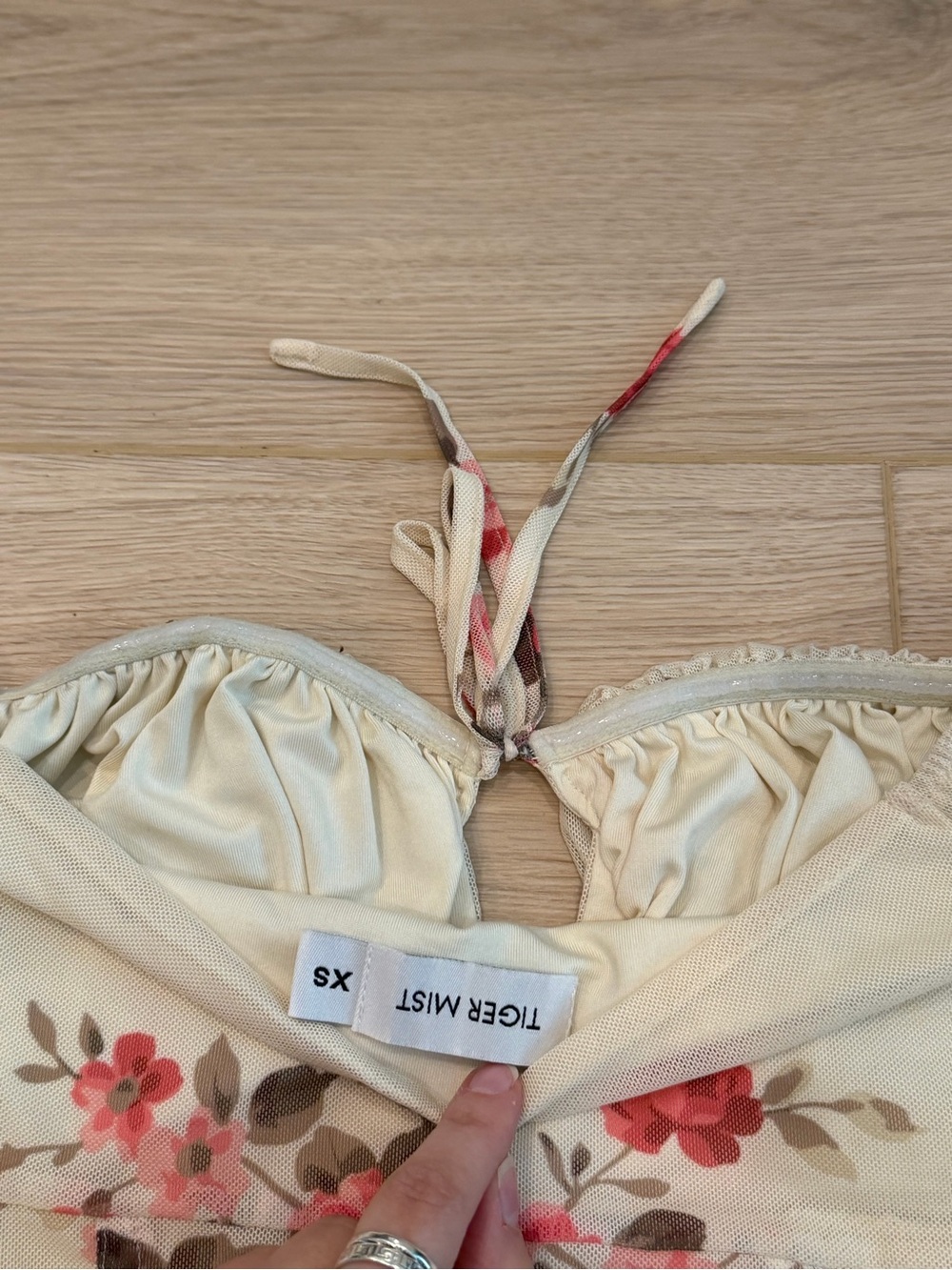 LIKE NEW Tiger Mist FEYRA Crop Top - Picture 6 of 7
